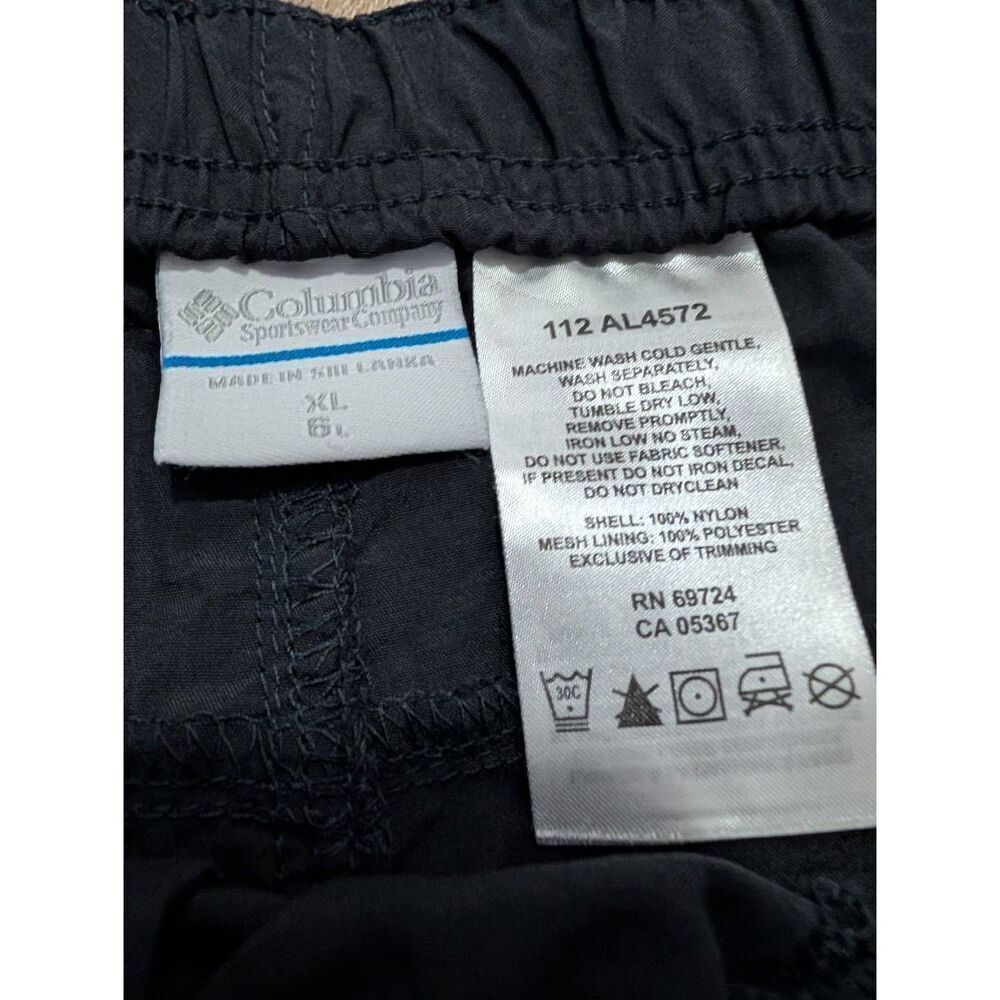 Columbia Sandy River Cargo Shorts Women's XL Black Quick Dry Nylon - Picture 12 of 15